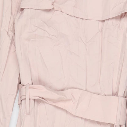 Womens UK Size 6 Marks and Spencer Pink Overcoat