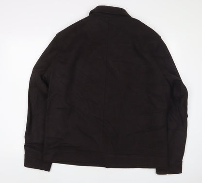 Mens UK Size XL Marks and Spencer Black Jacket