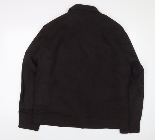 Mens UK Size XL Marks and Spencer Black Jacket