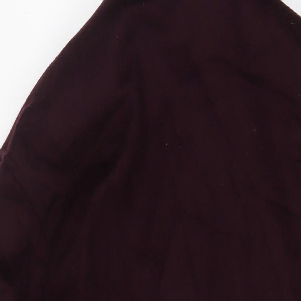 Womens UK Size 6 Larry Levine Purple Overcoat
