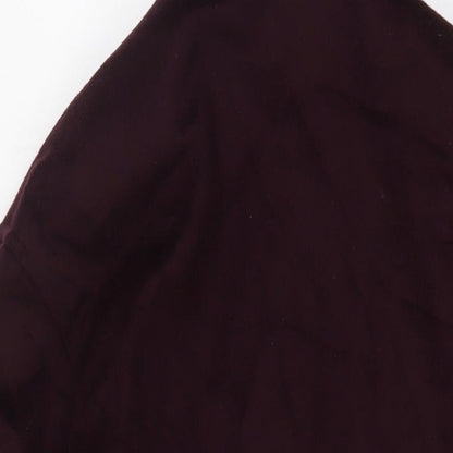 Womens UK Size 6 Larry Levine Purple Overcoat