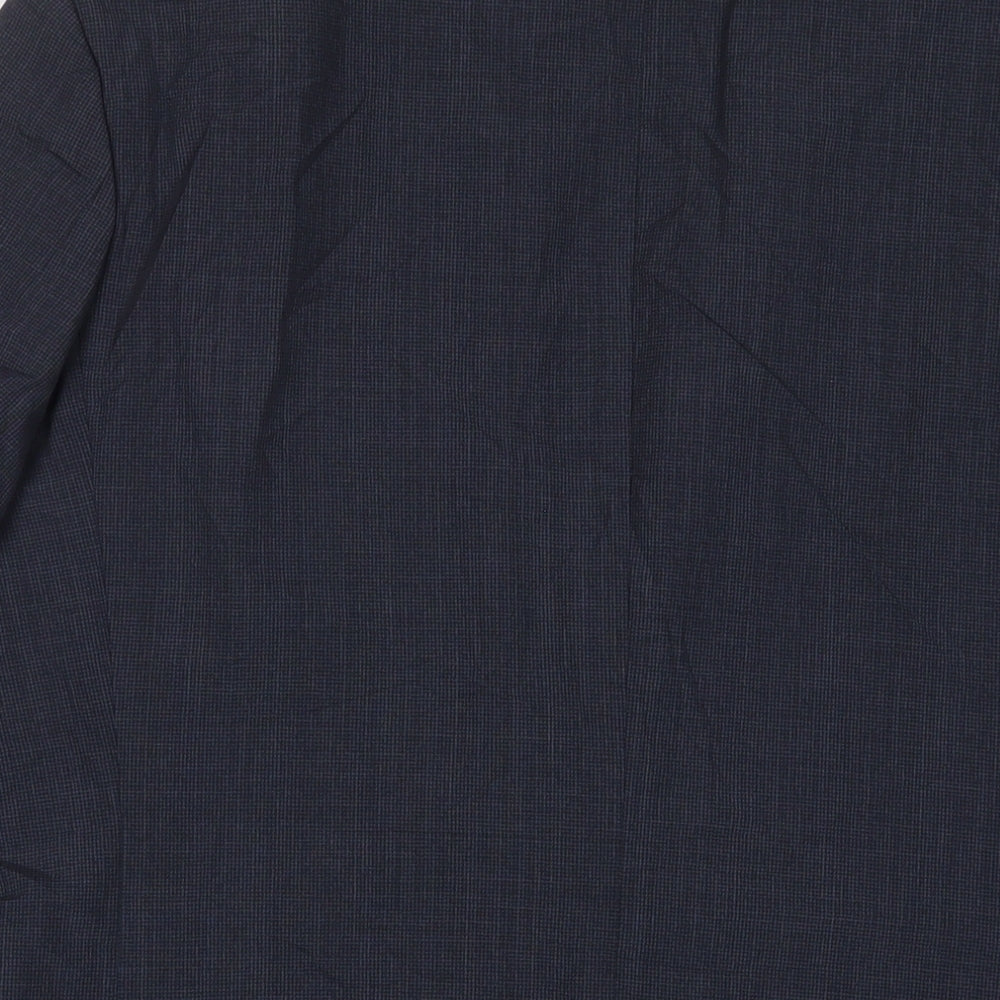 Mens UK Size 44 Racing Green Regular Blue Suit Jacket