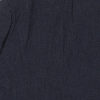 Mens UK Size 44 Racing Green Regular Blue Suit Jacket