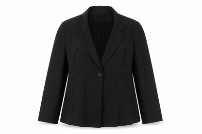 Seraphine Womens Black Jacket Blazer Size 16 Button