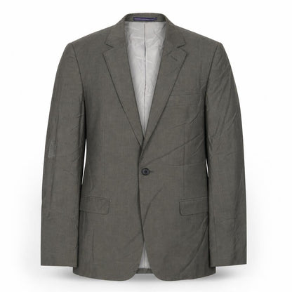 Mens UK Size 38 Topman Regular Grey Suit Jacket
