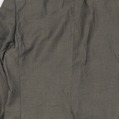 Mens UK Size 38 Topman Regular Grey Suit Jacket