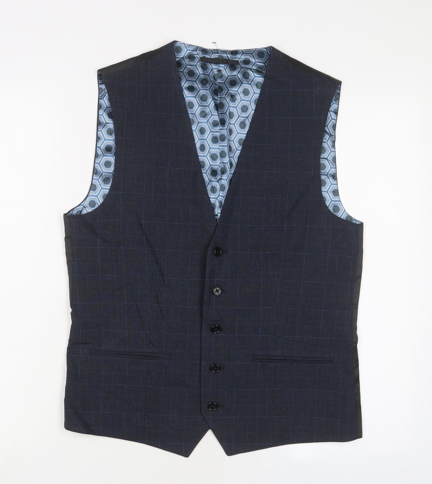Mens UK Size 38 NEXT Regular Blue Suit Jacket