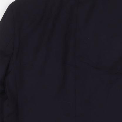Mens UK Size 40 Marks and Spencer Regular Blue Suit Jacket