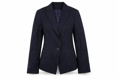 Next Womens Blue Jacket Blazer Size 10 Button