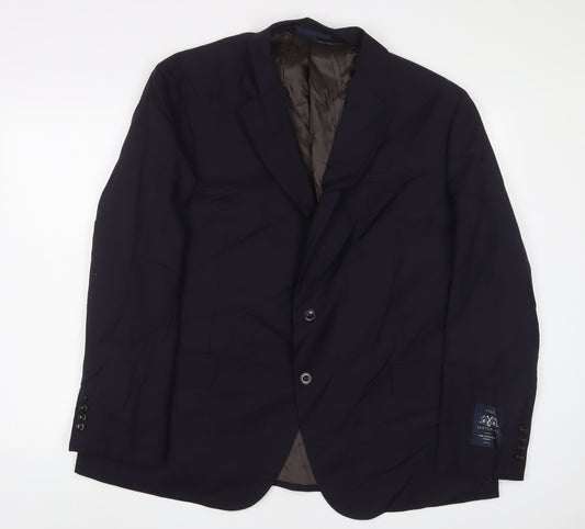 Mens UK Size 48 NEXT Regular Blue Suit Jacket