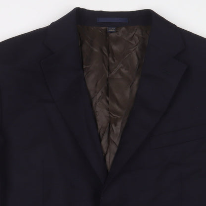 Mens UK Size 42 Marks and Spencer Regular Blue Suit Jacket