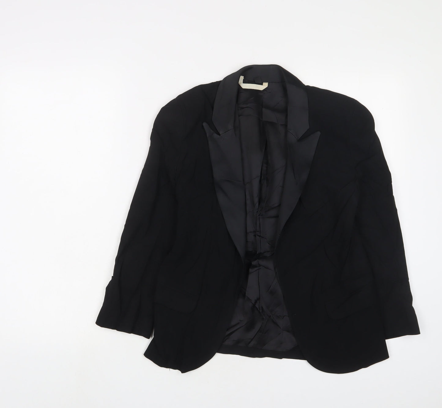 Womens UK Size 8 Topshop Black Jacket