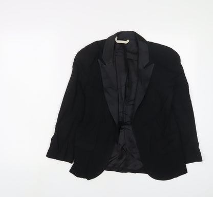 Womens UK Size 8 Topshop Black Jacket
