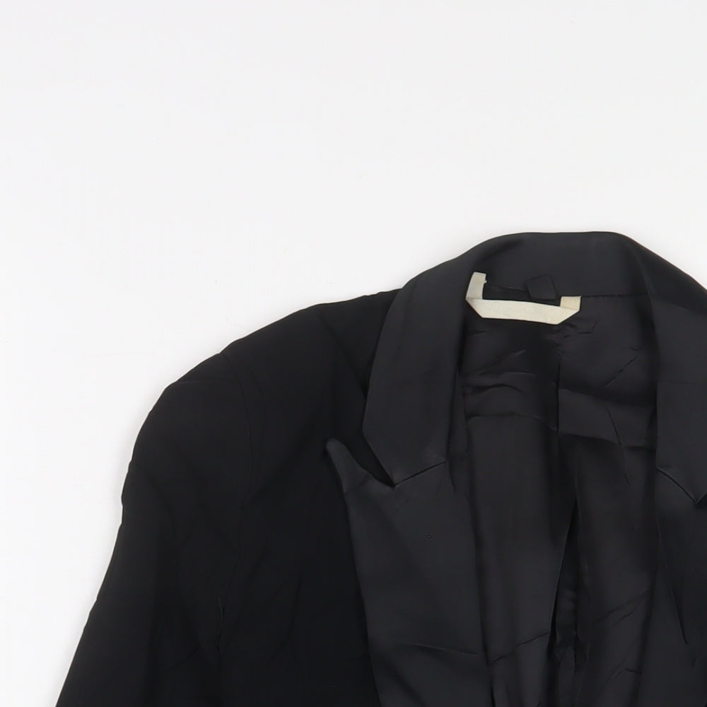 Womens UK Size 8 Topshop Black Jacket