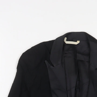 Womens UK Size 8 Topshop Black Jacket