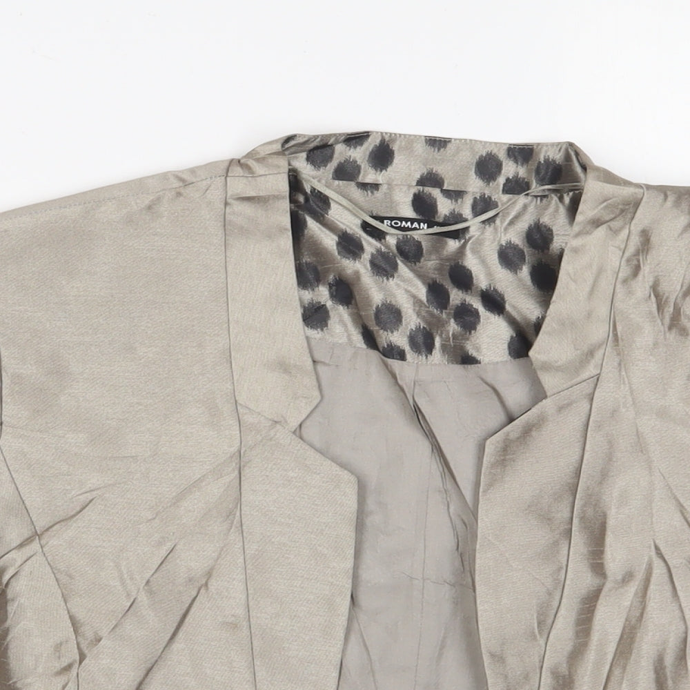 Womens UK Size 16 Roman Beige Jacket