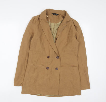 Womens UK Size 8 New Look Brown Jacket