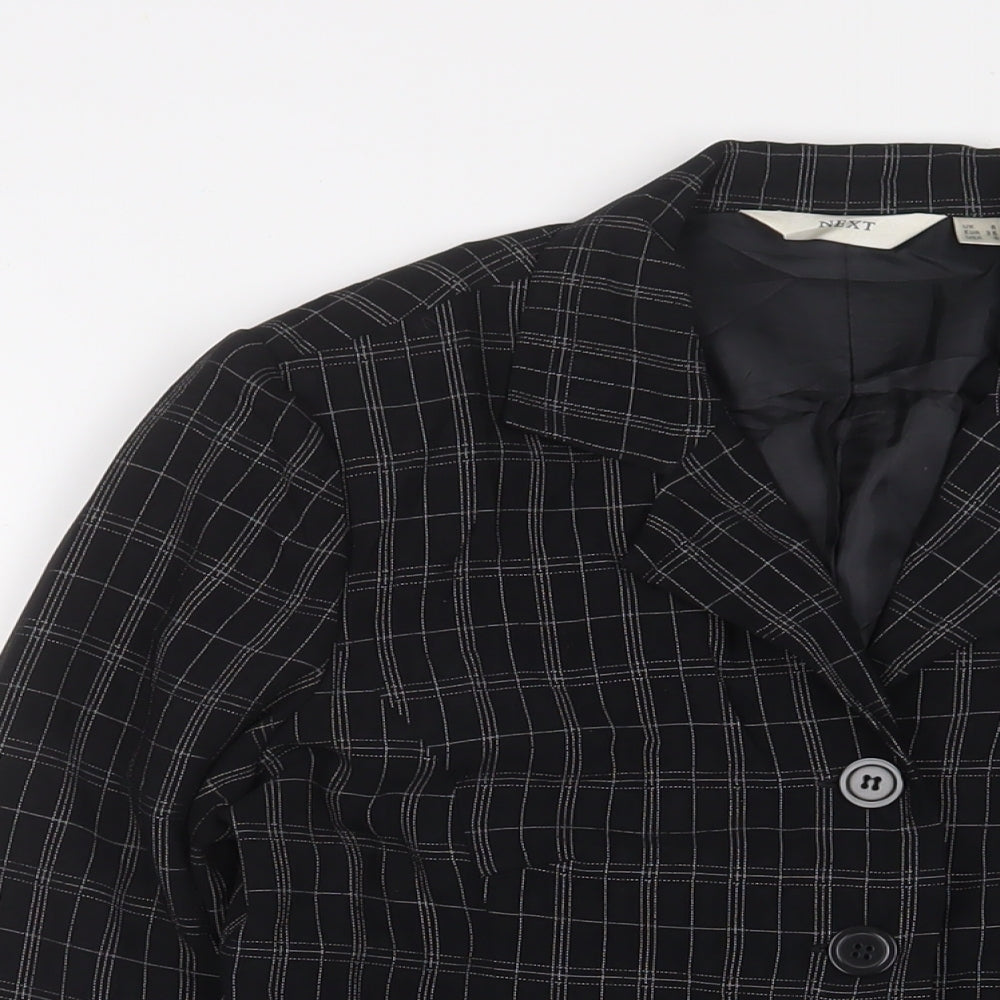 Womens UK Size 8 NEXT Black Jacket