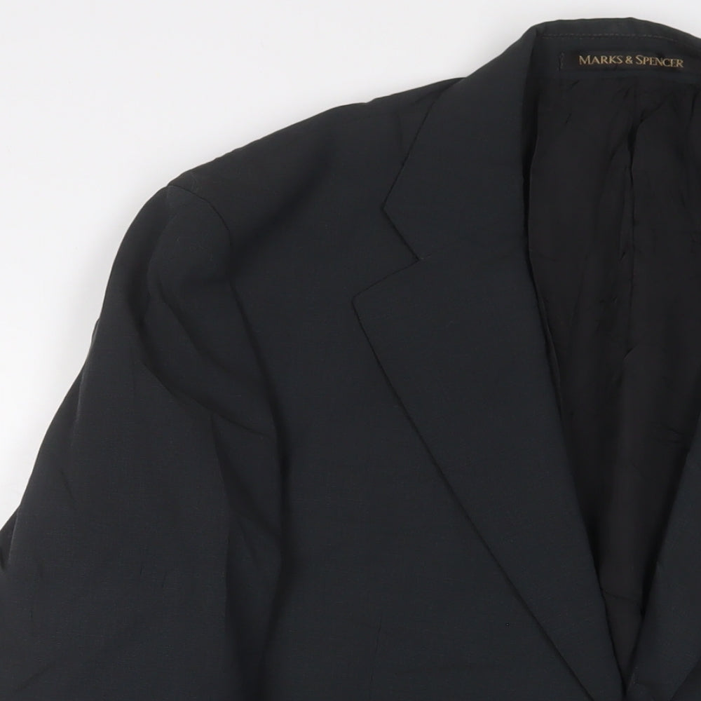 Mens UK Size 40 Marks and Spencer Regular Grey Suit Jacket