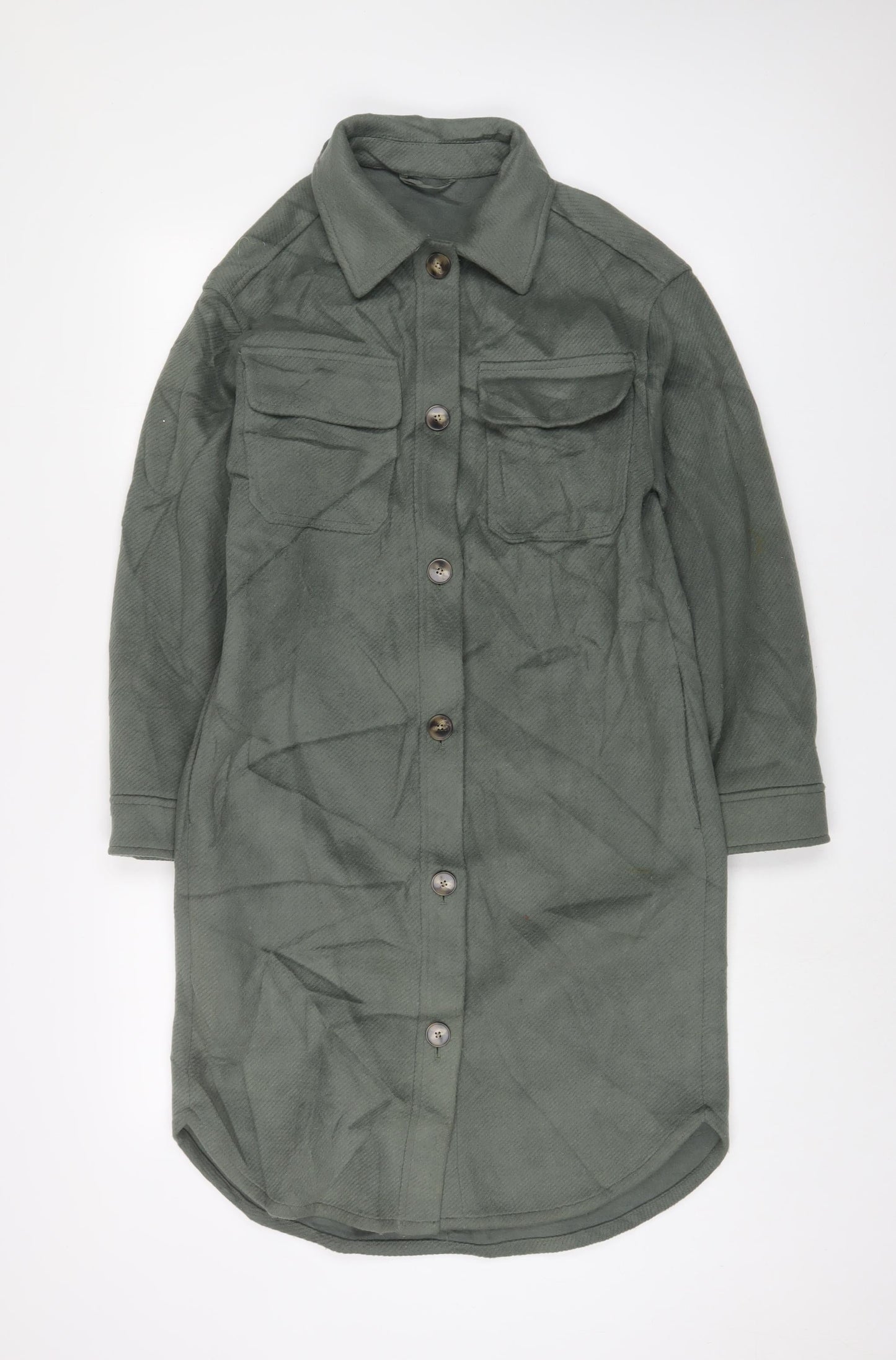 Womens UK Size XS Marks and Spencer Green Jacket