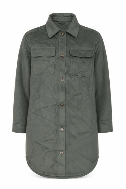Marks & Spencer Womens Green Jacket Size XS Button