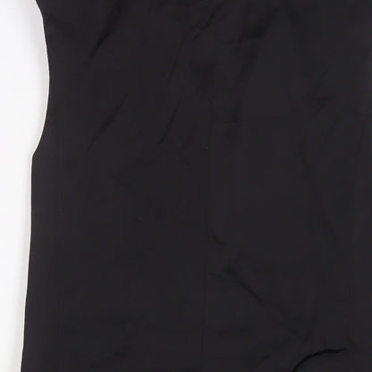 Womens UK Size 8 Topshop Black Gilet