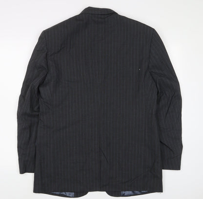 Mens UK Size 40 Marks and Spencer Regular Grey Suit Jacket