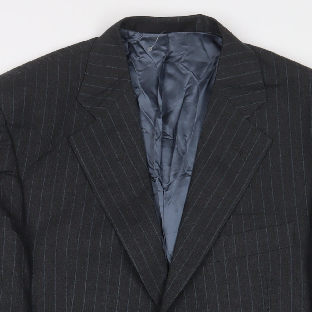 Mens UK Size 40 Marks and Spencer Regular Grey Suit Jacket