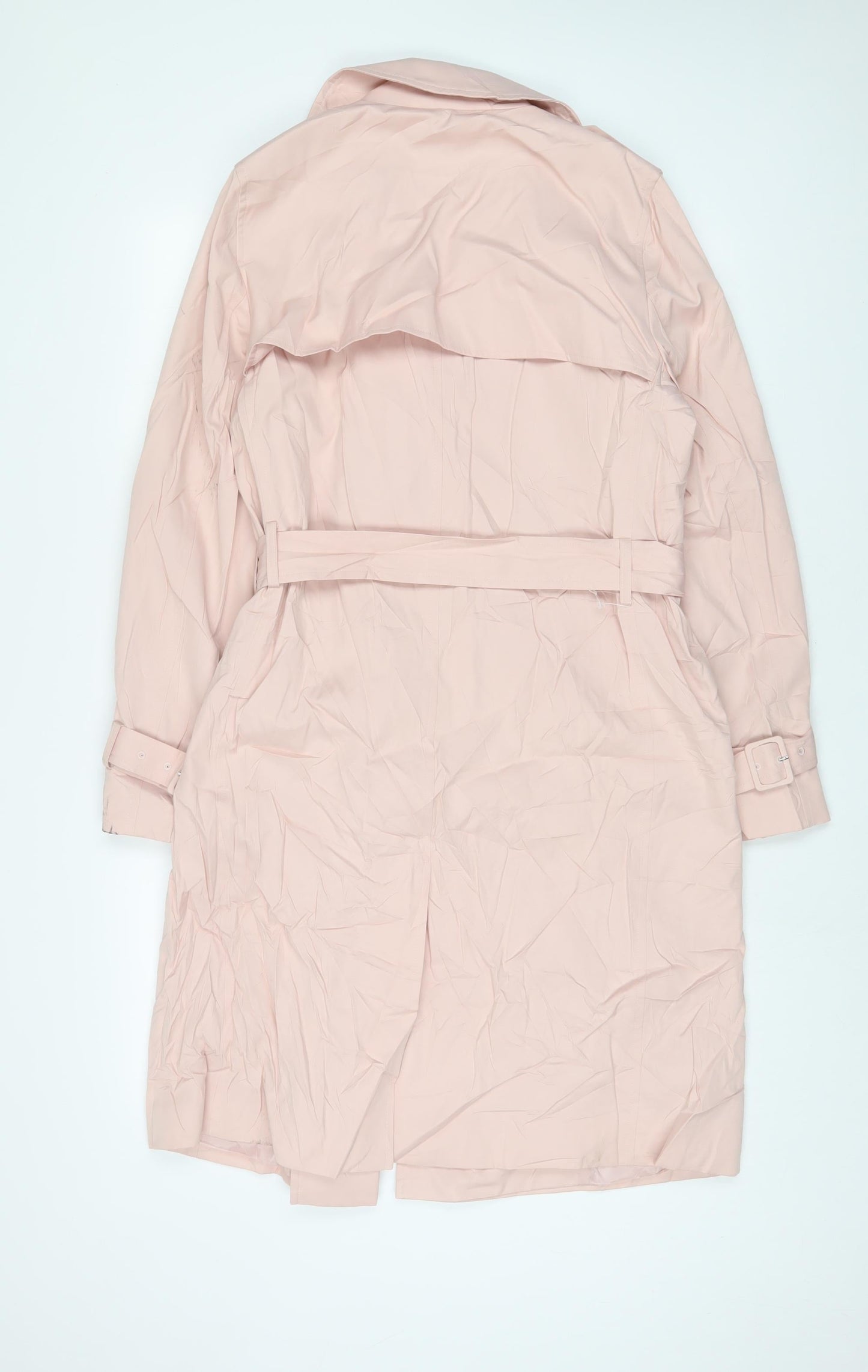 Womens UK Size 12 Marks and Spencer Pink Overcoat