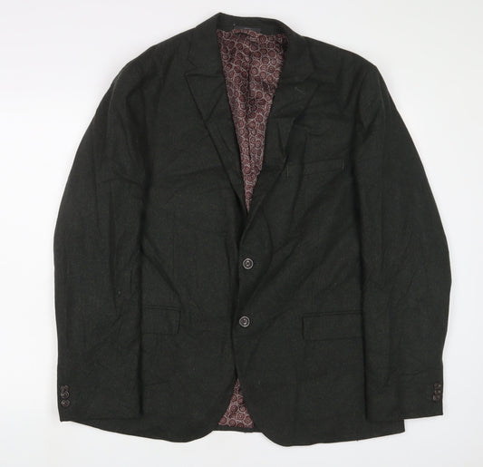 Mens UK Size 42 Marks and Spencer Regular Green Suit Jacket