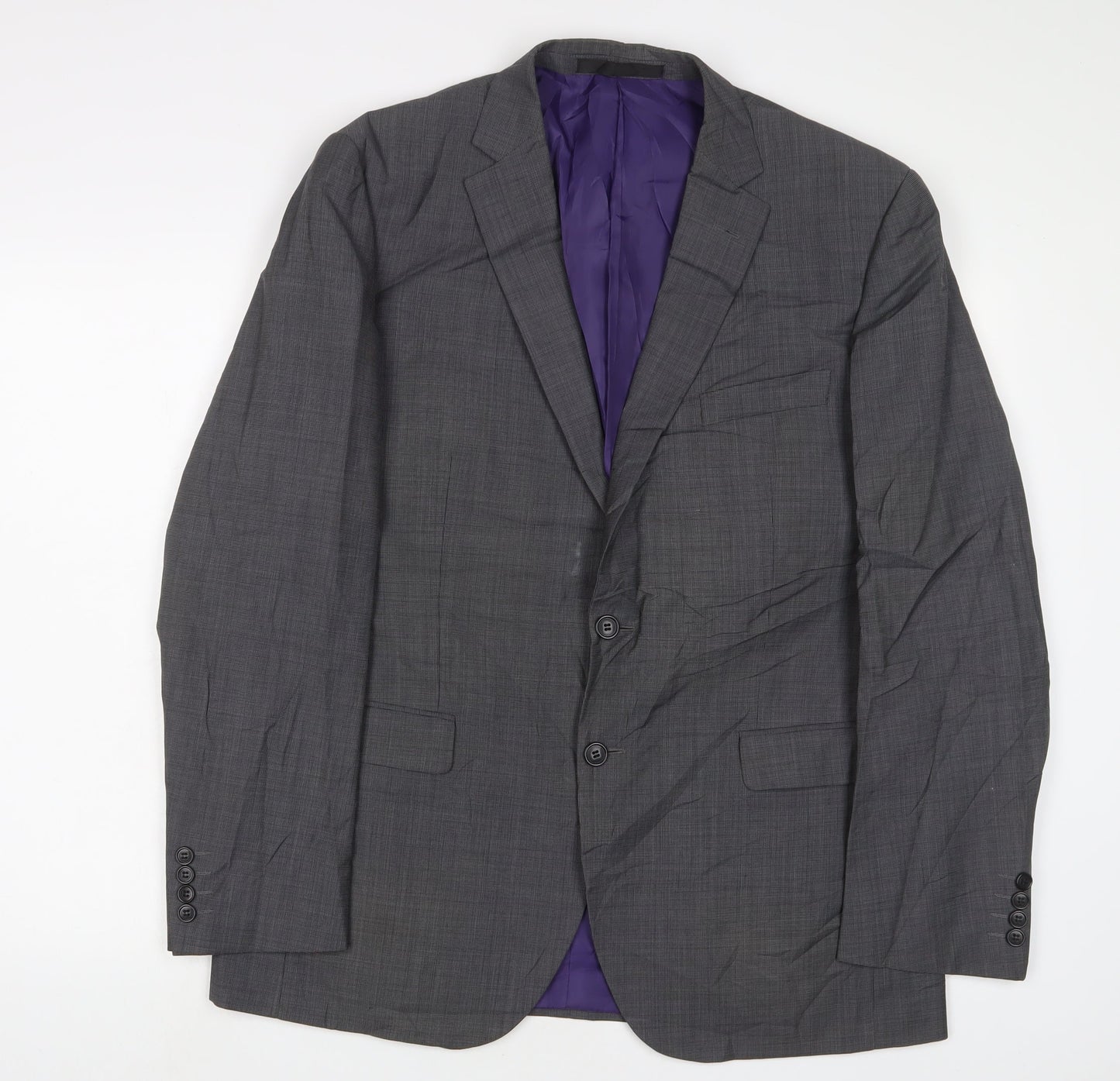 Mens UK Size 44 Marks and Spencer Regular Grey Suit Jacket