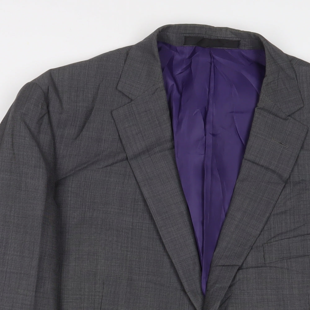 Mens UK Size 44 Marks and Spencer Regular Grey Suit Jacket