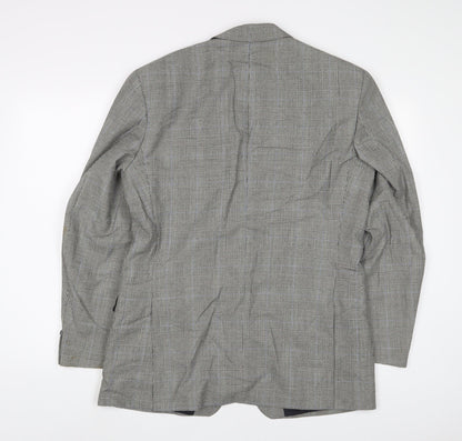 Mens UK Size 40 St Michael Regular Grey Suit Jacket