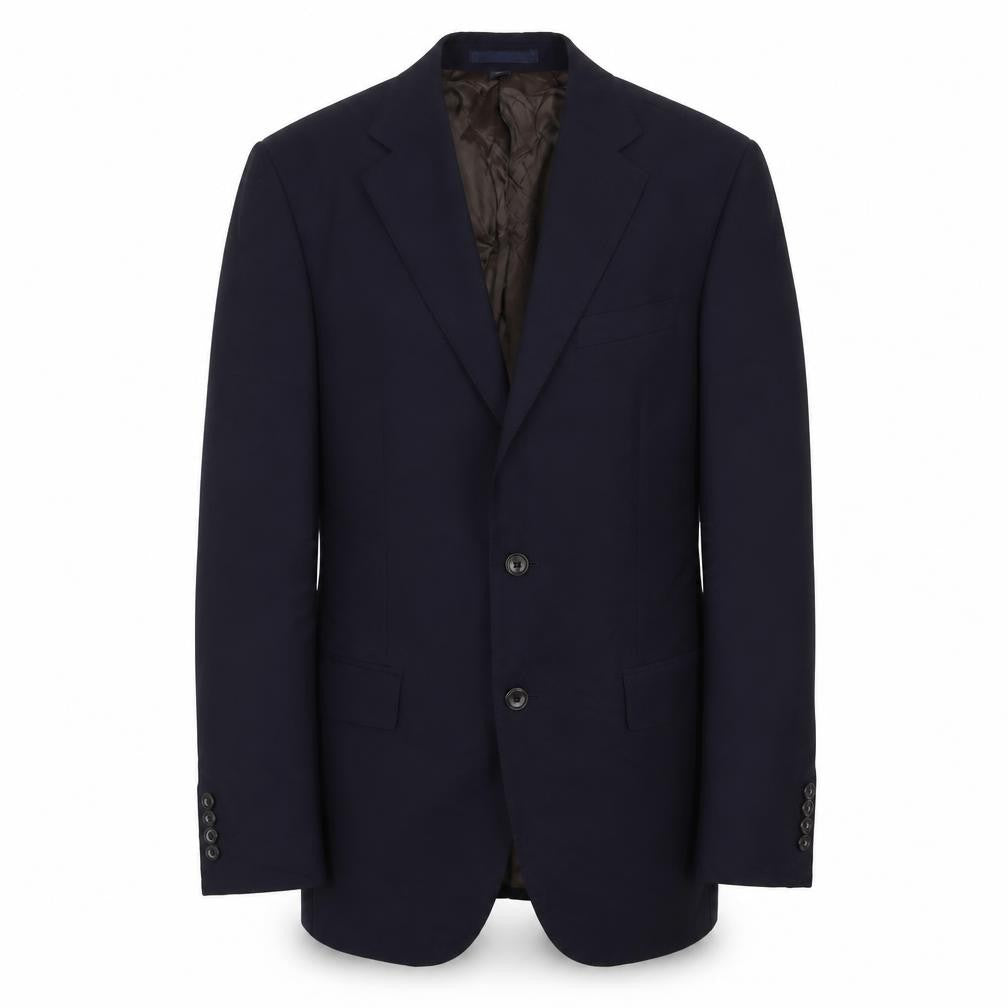 Marks & Spencer Mens Blue Wool Jacket Suit Jacket Size 38 Regular