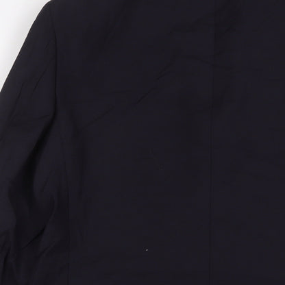Mens UK Size 38 Marks and Spencer Regular Blue Suit Jacket