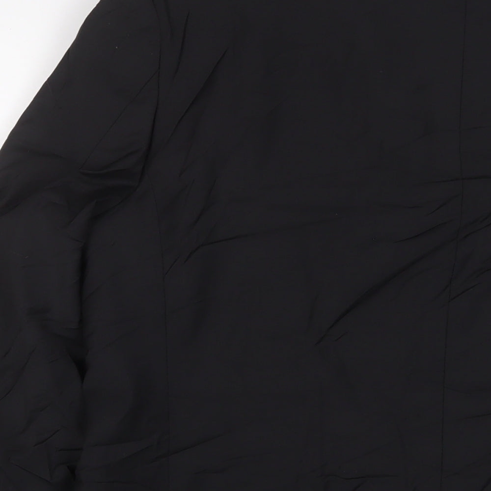 Mens UK Size 40 St Michael Regular Black Suit Jacket