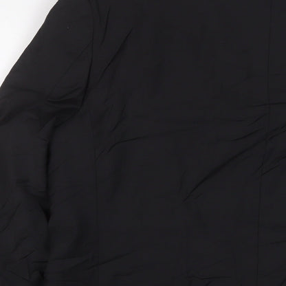 Mens UK Size 40 St Michael Regular Black Suit Jacket