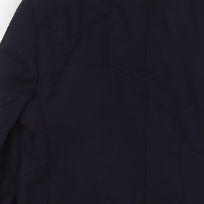 Mens UK Size 40 Marks and Spencer Regular Blue Suit Jacket