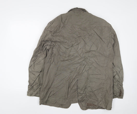 Mens UK Size L Marks and Spencer Green Jacket