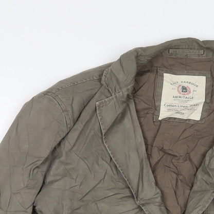 Mens UK Size L Marks and Spencer Green Jacket