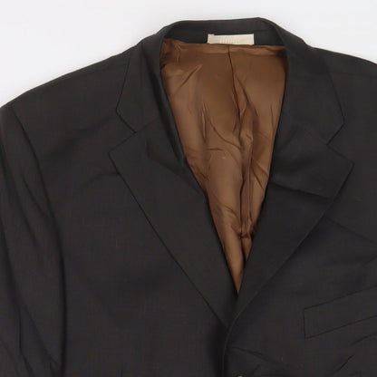 Mens UK Size 42 Greenwoods Regular Grey Suit Jacket