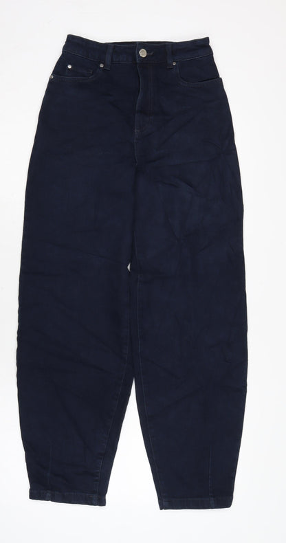 Womens UK Size 6 Marks and Spencer Regular Fit Straight Blue Jeans