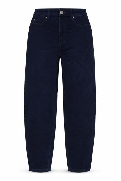 Marks & Spencer Womens Blue Cotton Blend Straight Jeans Size 6 L28.5 in Regular Zip