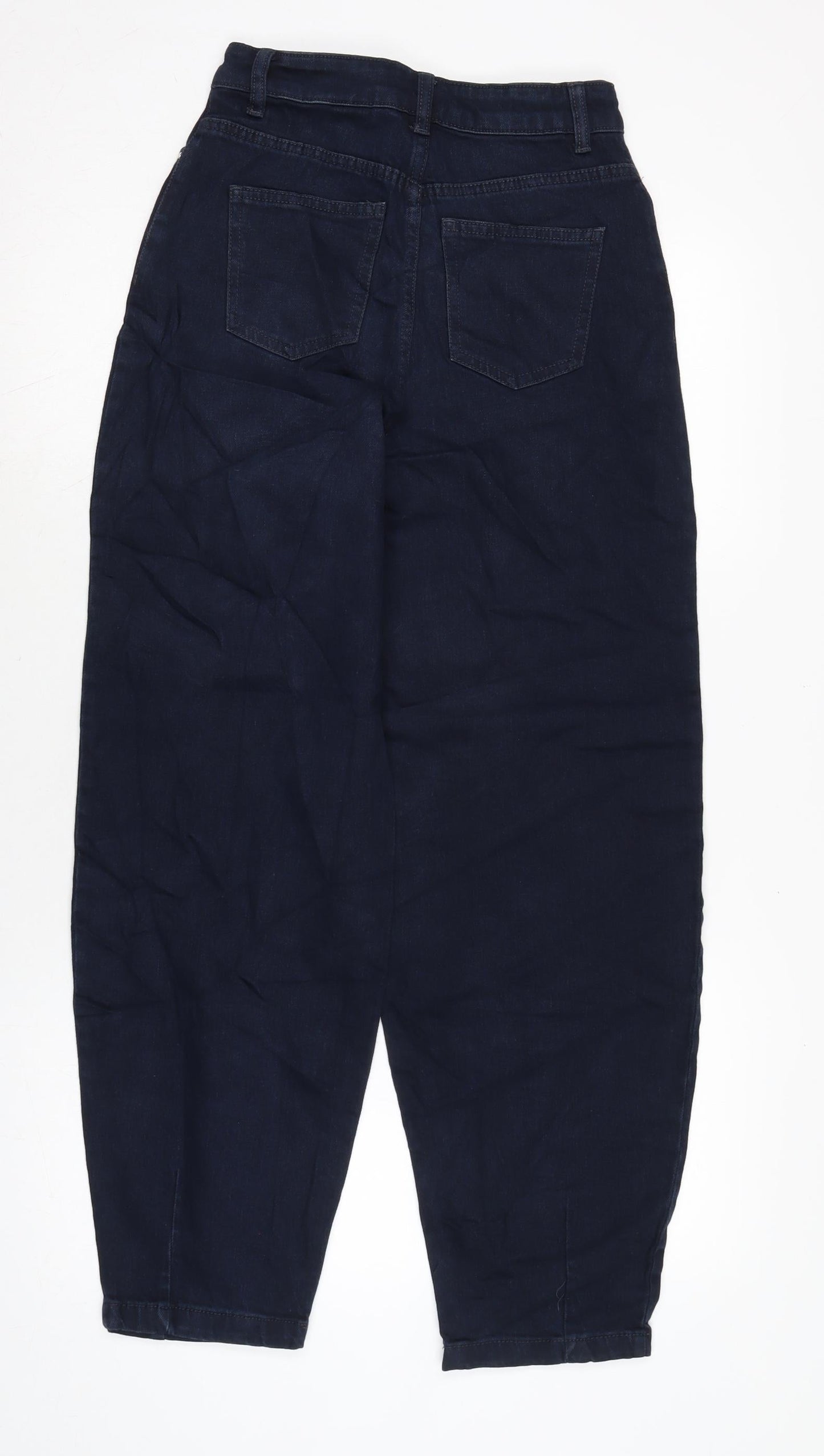 Womens UK Size 6 Marks and Spencer Regular Fit Straight Blue Jeans