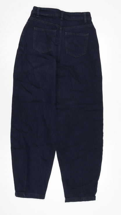 Womens UK Size 6 Marks and Spencer Regular Fit Straight Blue Jeans