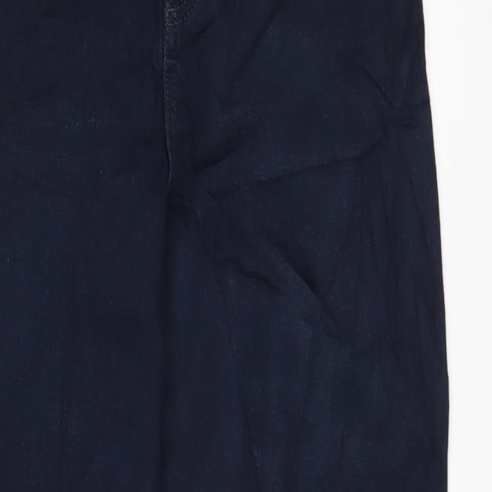 Womens UK Size 6 Marks and Spencer Regular Fit Straight Blue Jeans