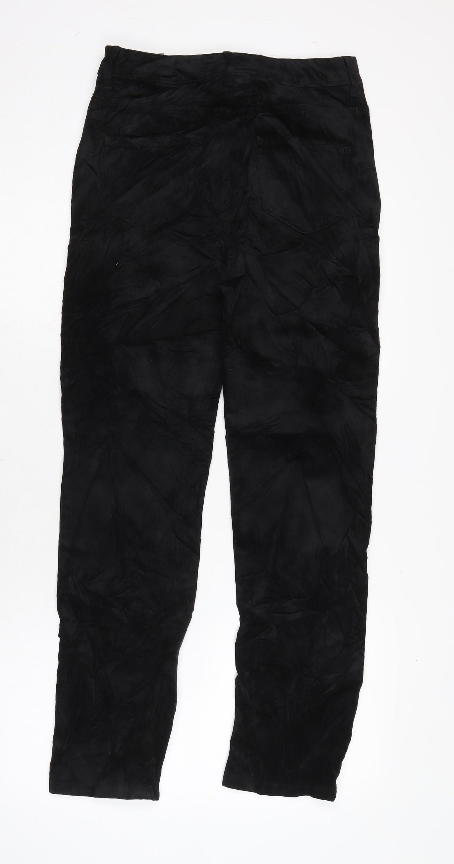Womens UK Size 10 Marks and Spencer Regular Fit Sweatpants Black Trousers