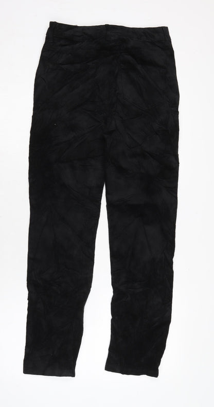 Womens UK Size 10 Marks and Spencer Regular Fit Sweatpants Black Trousers