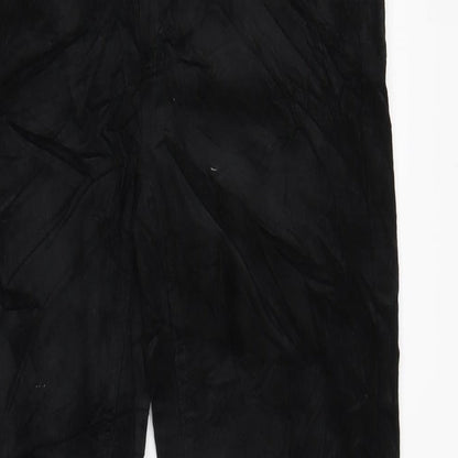 Womens UK Size 10 Marks and Spencer Regular Fit Sweatpants Black Trousers