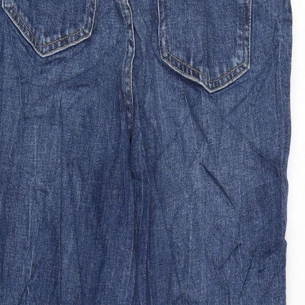 Womens UK Size 10 Marks and Spencer Regular Fit Straight Blue Jeans
